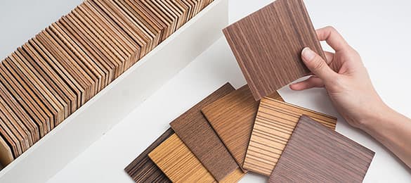 Ihre gratis Stoff- und Holzmuster bei Quelle