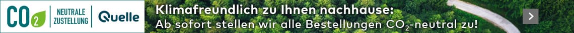 CO2 neutrale Lieferung bei Quelle