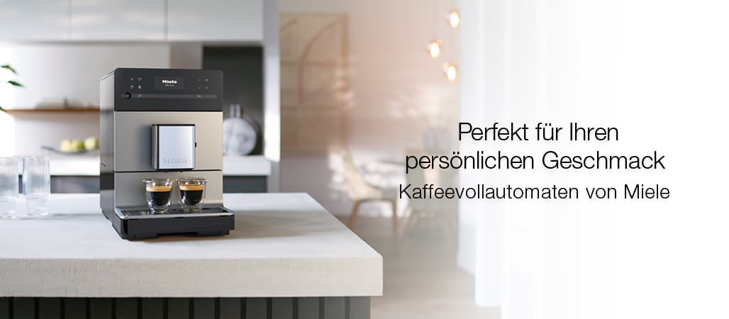 Perfekt für Ihren persönlichen Geschmack - Kaffeevollautomaten von Miele