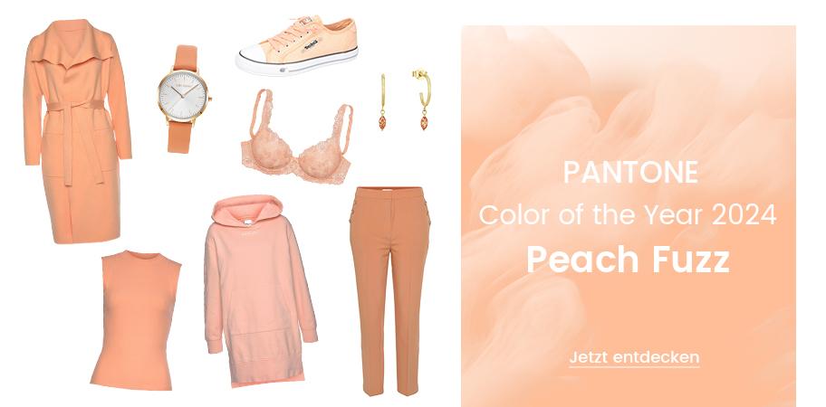 Die Pantone Farbe des Jahres 2024 Peach Fuzz im Quelle Online Shop entdecken