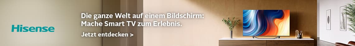 Marke der Woche Hisense im Quelle Online Shop entdecken Marke der Woche Hisense im Quelle Online Shop entdecken