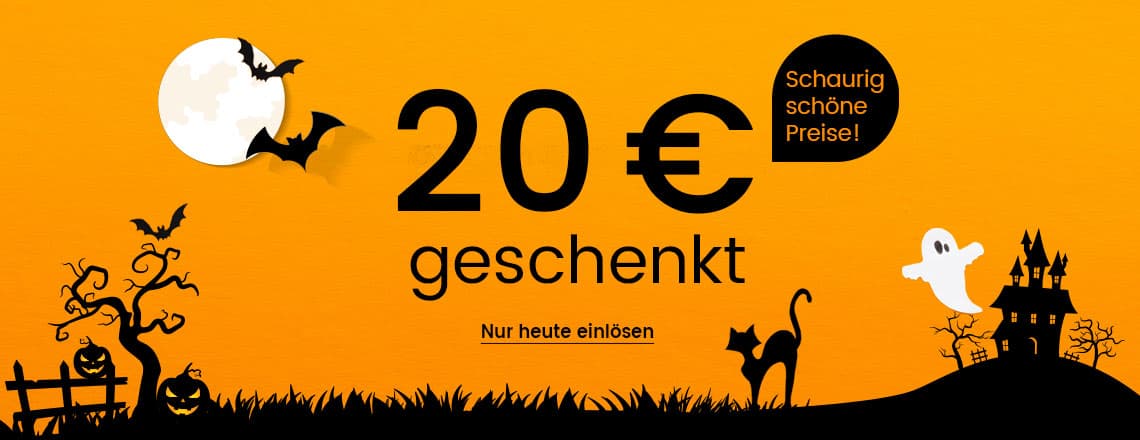 Halloween-Special: 20€ geschenkt im Quelle Online Shop Halloween-Special: 20€ geschenkt im Quelle Online Shop