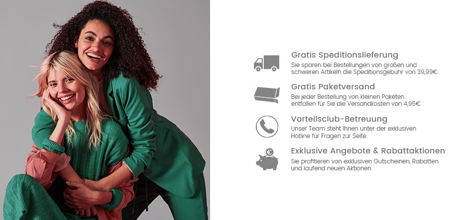 Vorteile genießen mit dem Quelle Vorteilsclub