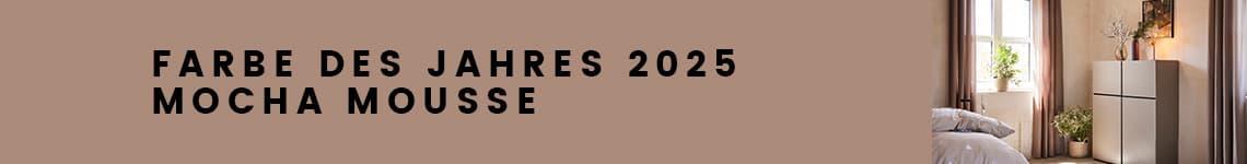 Pantone Farbe des Jahres 2025 - Mocha Mousse
