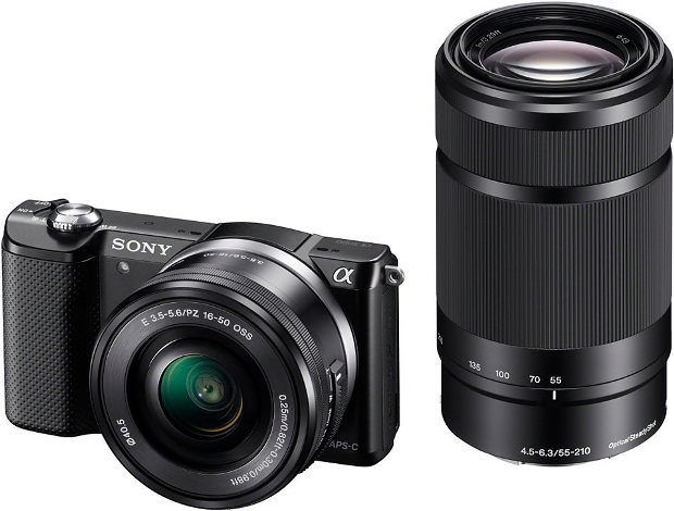 Sony Alpha ILCE-5000Y Set System Kamera