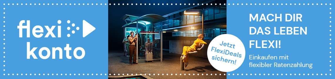 Mach dir das Leben flexi! Einkaufen mit flexibler Ratenzahlung im Quelle Online Shop