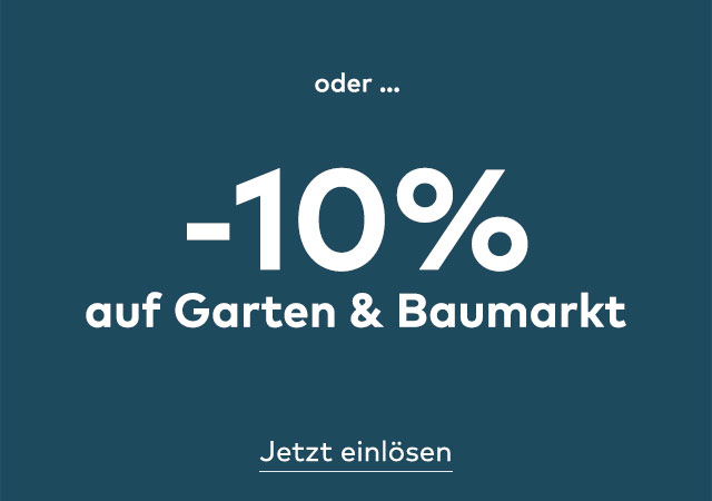 -10% auf Garten & Baumarkt im Quelle Online Shop