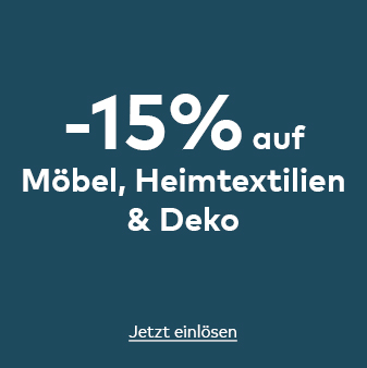 -15% auf Möbel, Heimtextilien & Deko im Quelle Online Shop