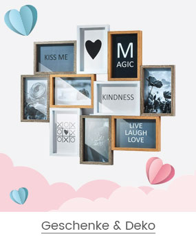 Geschenke und Deko zum Valentinstag bei Quelle kaufen