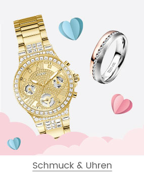 Schmuck und Uhren zum Valentinstag bei Quelle kaufen