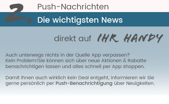 Immer up-to-date dank Pushnachrichten
