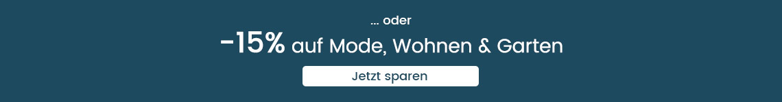 -15% auf Mode, Wohnen & Garten im Quelle Online Shop einlösen