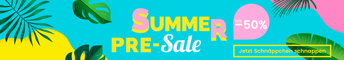 Summer Pre-Sale bis zu -50% 