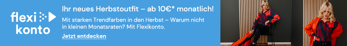 Ihr neues Herbstoutfit - ab 10€* monatlich bei Quelle