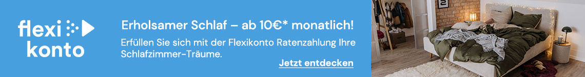 Erholsamer Schlaf - ab 10€* monatlich bei Quelle