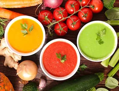 Schnelle Suppenrezepte heben die Stimmung